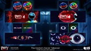 Concept art of the profiles and banners used during The Doctor Takeover.