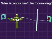 GPStep9.png (187 KB) The Yellow Mannequin uses both hands of the GrabPack to reconnect conductive wires.