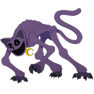 Artwork of CatNap's Bigger Body form.