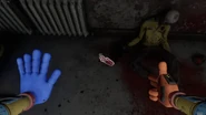 FindinganotherRedHand.png (3.41 MB) The Player finds another Red Hand next to a Shelf Keeper corpse.