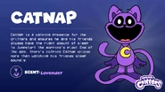 CatNap's infocard, revealed on Twitter.