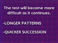..with longer patterns, and quicker succession."