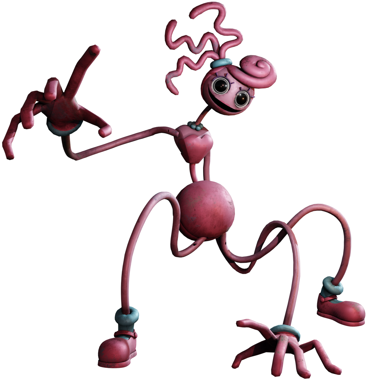 did anyone look at mommy long legs design in the trailer and in