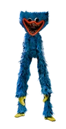 A render of Huggy Wuggy's aggressive form from his Chapter 4 model.