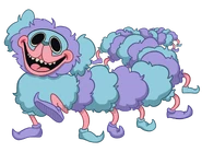 PJ Pug-a-Pillar cutout.