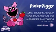 PickyPiggy's character description.