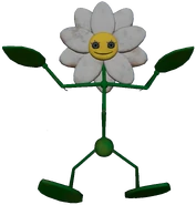 A textured version of Daisy’s unused model.