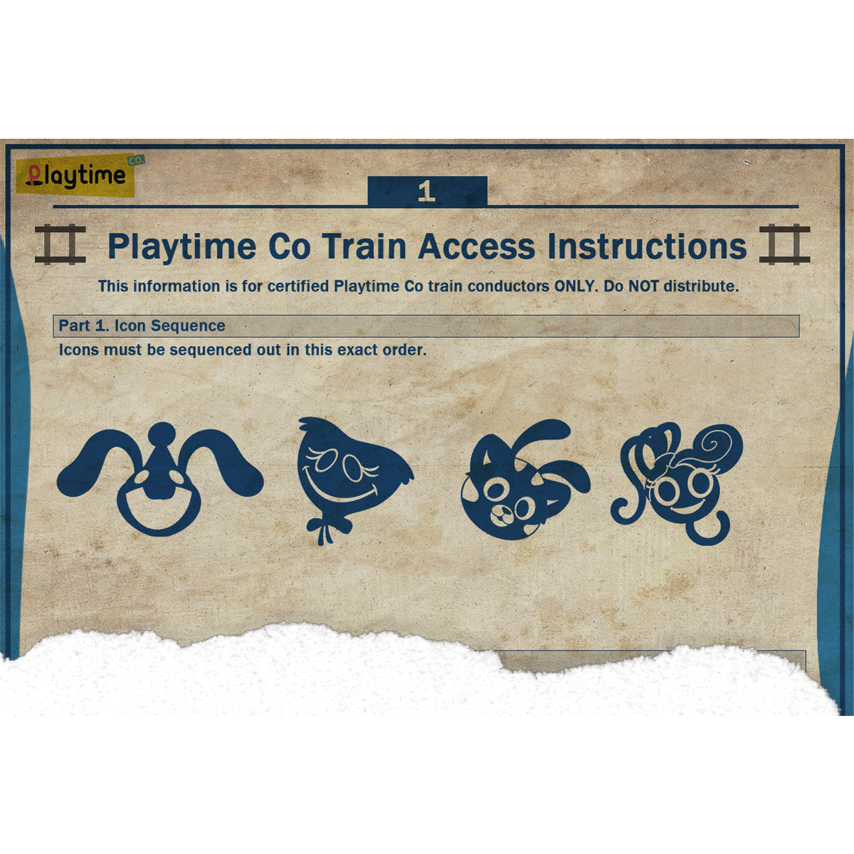 Poppy Playtime: Chapter 2 - Train Code Pieces Locations