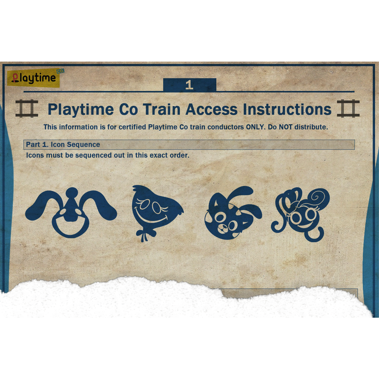 Poppy Playtime: Chapter 2 All Possible Train Code Combinations