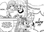 Lucky acceptance letter