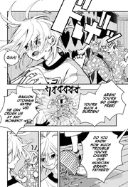 Masashi arguing with Lucky for no reason