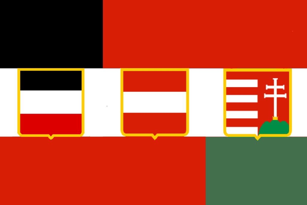Как выглядит флаг австро венгрии Kingdom of German-Austro-Hungary Praeteritum Et Futurum Wiki Fandom