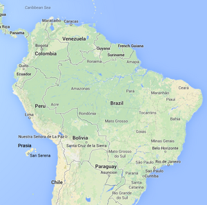 Prasia SouthAmerica