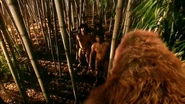 Encounter.png (1.61 MB) A Gigantopithecus encountering a group of Homo Erectus.