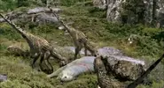 1A1CC9B1-AB26-43D1-BE16-3A0A9418B971.webp (203 KB) A pack of Utahraptors feasting on an Iguanodon they killed.