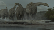 SE1EP03 Titanosaur herd in ash storm