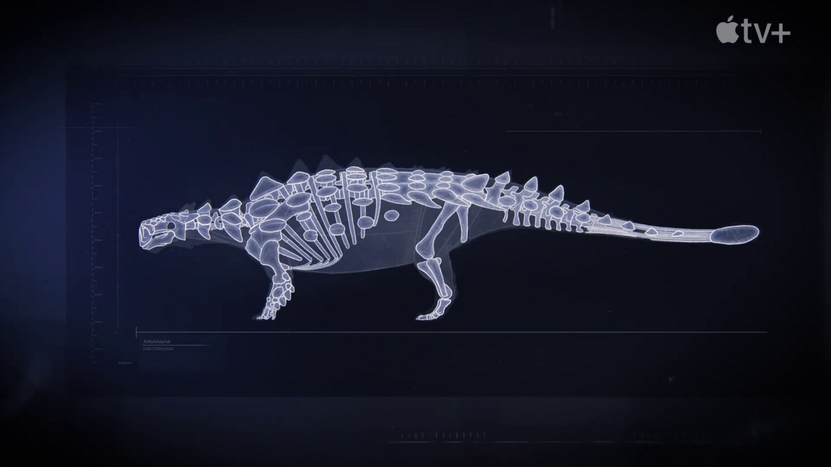 Tarbosaurus getting Leg-Checked by an Ankylosaur