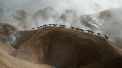 Olorotitans traversing the deadly fields of the Okhotsk-Chukotka Volcanic Belt