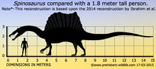 Spinosaurus escala