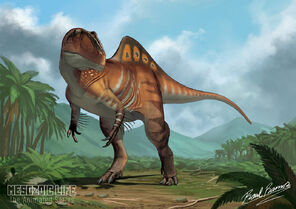 Concavenator de mesozoic life