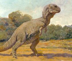 Charles Кnight tyrannosaurus rex, 1906