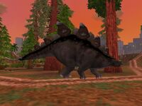 Стегозавр в Zoo Tycoon 2 Extinct Animals