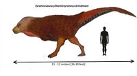 Tyrannosaurus alamotyrannus brinkmani by eusou123 dad3fus-pre
