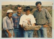 D. Hernández, L. Salgado, R. Carolini, R. Coria and dentary Giganotosaurus