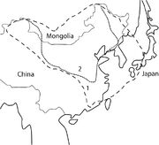 Jehol group map-(1) Jiufotang Formation 