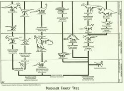 Dinosaur family tree