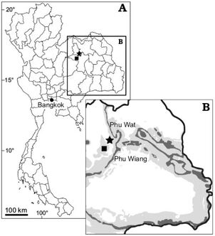 Northeast Thailand geology