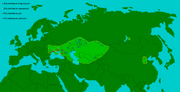 Distribution of Elasmotherium