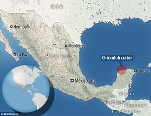 Chicxulub crater, Mexico