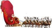 Santa in his Sleigh