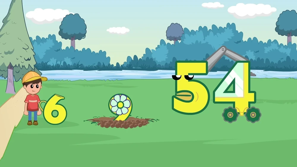 Six Times Nine Equals Fifty-Four (Math) | Preschool Prep Company