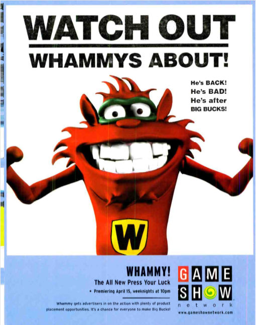 whammy the all new press your luck pc