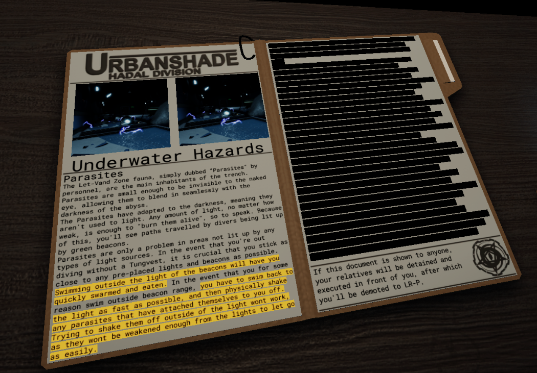 Documents/Underwater Hazards Pressure Wiki Fandom