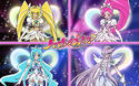 Official Wallpaper of Super Sillouhettes from Pretty Cure Garden