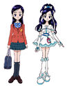 Honoka and Cure White in Futari wa Pretty Cure.