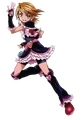 Cure Black from Pretty Cure All Stars DX 3: Mirai ni Todoke! Sekai wo Tsunagu Niji☆Iro no Hana.