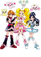 The Cures' profile for Pretty Cure All Stars New Stage 3: Eien no Tomodachi