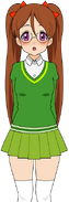 Hibiku in her school uniform (website icon)