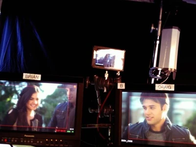 Sur le tournage