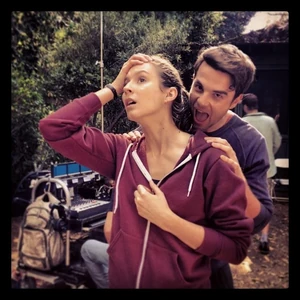 Sur le tournage