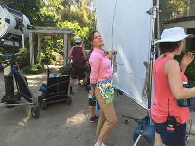 Sur le tournage