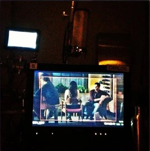 Sur le tournage