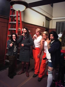 Sur le tournage
