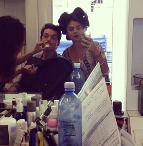 Sur le tournage