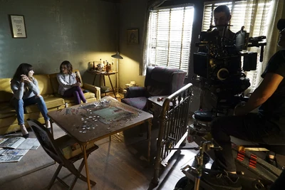 Sur le tournage