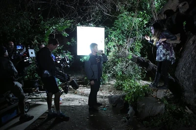 Sur le tournage